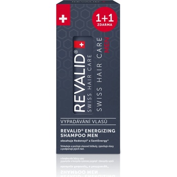 Revalid Energizing šampon pro muže 200 ml 1+1 Zdarma
