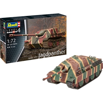 Revell Plastic ModelKit tank 03327 Jagdpanther Sd.Kfz.173 1:72