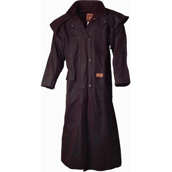 Riding Westernový australský kabát BUSH-SKINS coat hnědá