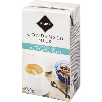 Rioba Mléko kondenzované UHT 4% 1 kg