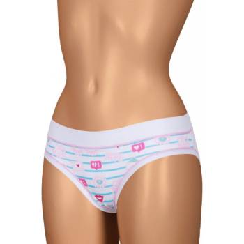 Risveglia v balení 3 ks dívčí bavlněné kalhotky 1032 mix