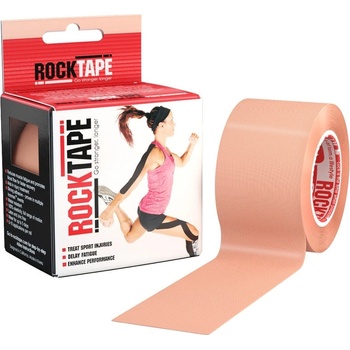 RockTape Kineziologické tejpy Classic béžová 5 cm x 5 m