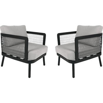 Rojaplast EDINBURGH DUO hliníková křesla (2 ks) 614275-2S