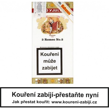 Romeo y Julieta Romeo Doutníky No.2 AT 3 ks