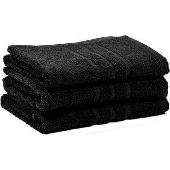Rooktex Froté osuška Klasik - černá 70 x 140 cm