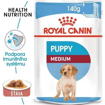 Royal Canin Royal canin Medium Puppy kapsička pro střední štěňata 10 x 140 g
