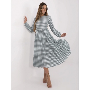 Rue Paris Dress 232-SK-8005.20 white mint