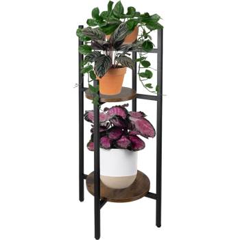 Ruhhy 25627 Stojan na květiny 81 x 27 x 27 cm hnědý