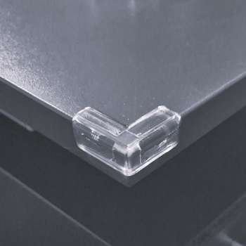 Ruhhy 25634 Silikonová ochrana rohů 12 ks průhledná