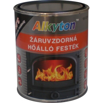 Rust-Oleum Alkyton žáruvzdorná barva do 750 °C, kovářská černá, 750 ml