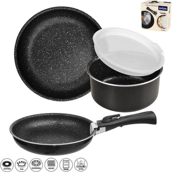 Sada nádobí GRANDE COMBI+odním. rukojeť, víko 5 dílů