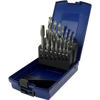 Sada OREN - závitníky DIN 371 B + vrtáky HSS-G, 14dílná