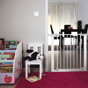 Safety 1st Simply bezpečnostní kovová zábrana na schody 73 - 80 cm