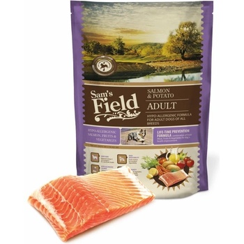 Sam's Field Low Grain Adult Salmon & Potato 0,8 kg