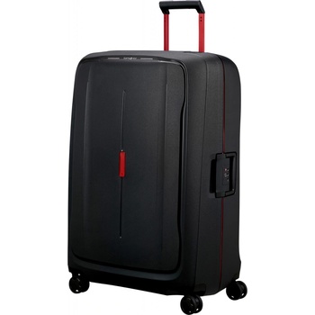 Samsonite ESSENS Kufr Spinner Černá Charcoal/Red 140L