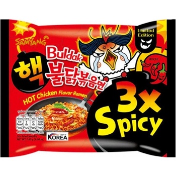 Samyang Buldak 3X Spicy Hot Chicken Flavor Ramen 140 g