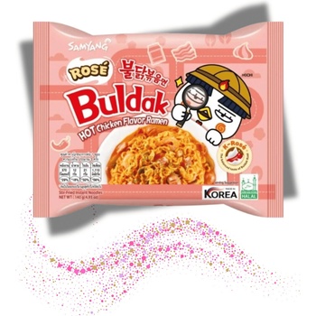 Samyang Buldak ramen Rose Hot Chicken 140 g