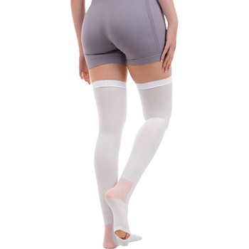 Sanomed TromboSan AG Antiembolické punčochy stehenní bílá