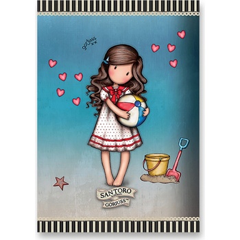 Santoro Školní sešit Gorjuss A5 linkovaný mix motivů