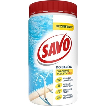 SAVO Mini chlorové tablety 800g