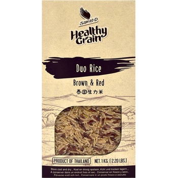 Sawat-D Hnědá a červená rýže 1 kg