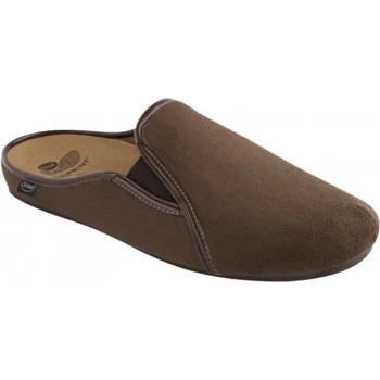 Scholl Felce domácí obuv tmavě hnědá