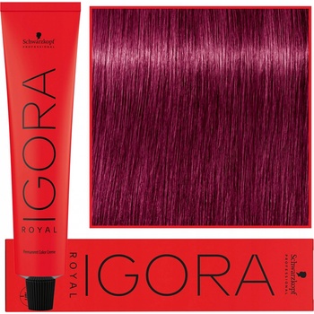 Schwarzkopf Igora Royal barva na vlasy extra světlá blond fialovo červená 9-98 60 ml