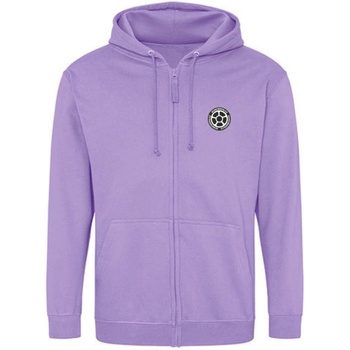 Scootering na zip Zoodie s kapucí digital lavender