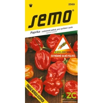 Semo Paprika zeleninová pálivá Trinidad Moruga Scorpion