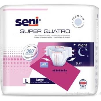 Seni Super Quatro inkon.plen.kalh.s lepítky L 10 ks