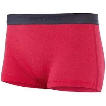 SENSOR MERINO ACTIVE kalhotky s nohavičkou magenta