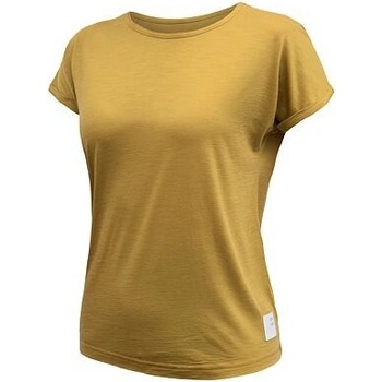 Sensor MERINO AIR traveller dámské triko kr.rukáv mustard