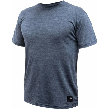 Sensor pánské triko kr.rukáv Merino Lite mottled blue