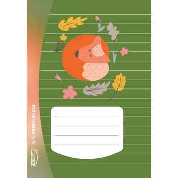 SEVT Sešit Premium 624 A6 linkovaný 8 mm