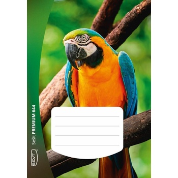 SEVT Sešit Premium 644 A6 linkovaný 8 mm