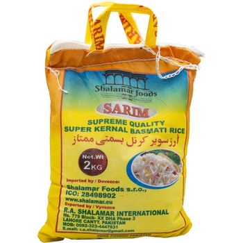 Shalamar Foods Pakistan Rýže basmati Sarim 2000 g