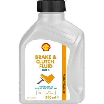 Shell Brake and Clutch Fluid DOT 4 500 ml