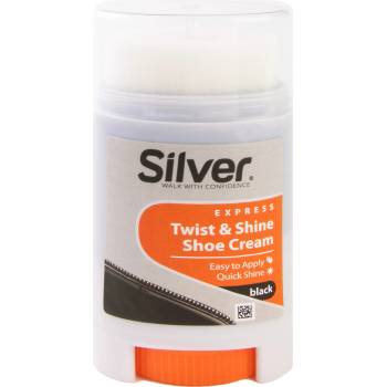 SILVER Krém samoleštící se šroubovacím systémem černý 50 ml