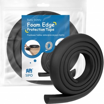 Sipo Pěnová páska na rohy a hrany nábytku 2m černá