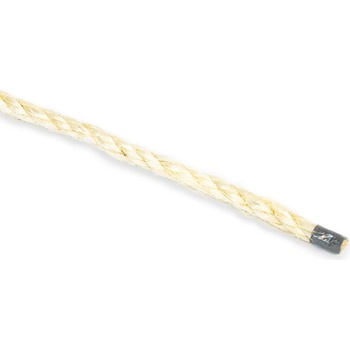 Sisalové lano 4 pramenné, 10mm