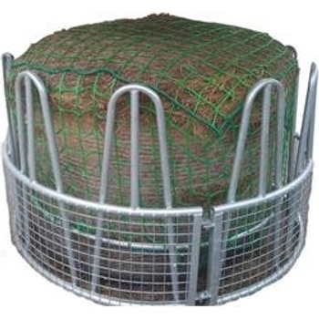 Síť na seno do příkrmiště PP 1 6 x 1 6 x 0 8 m oko 10 cm pro ocelovou obruč