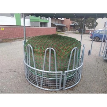 Síť na seno pro ocelovou obruč o pr. 155 cm tvar osmiúhelníku oko 10 cm 7 5 mm PP