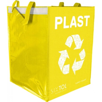 Sixtol Taška na tříděný odpad SORT EASY PLASTIC 30 x 30 x 40 cm 36 l
