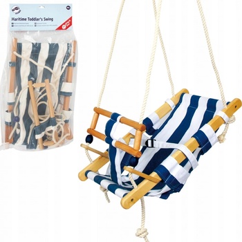 Small Foot houpačka modrobílá