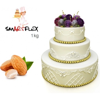 Smartflex Velvet Mandle Potahovací a Modelovací hmota 1 kg