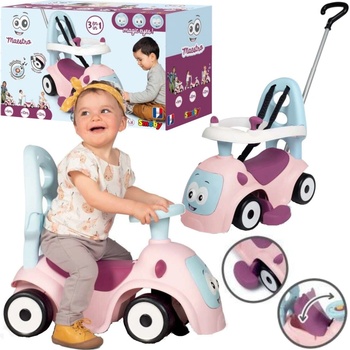 Smoby Maestro 3v1 růžové elektronické