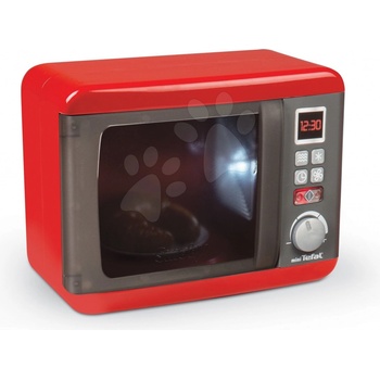 Smoby mikrovlnka elektronická Tefal Elec Micro Wave se zvukem světlem a knoflíkem