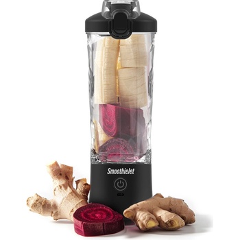 SmoothieJet přenosný USB smoothie 600 ml - voděodolný Černá