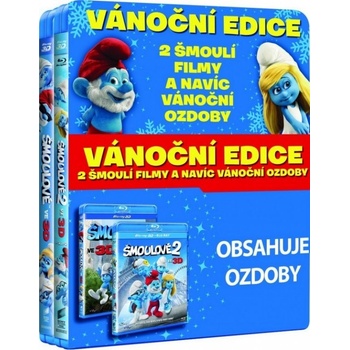 Šmoulové 1+2 2D+3D BD