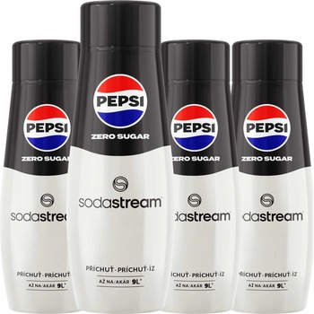 Sodastream Pepsi Zero 4 x 440 ml